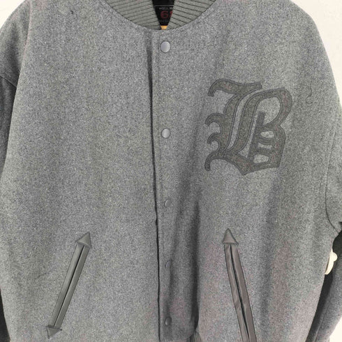 シックスティエイトアンドブラザーズ 68&BROTHERS Melton Varsity Jacket B メンズ import:XL