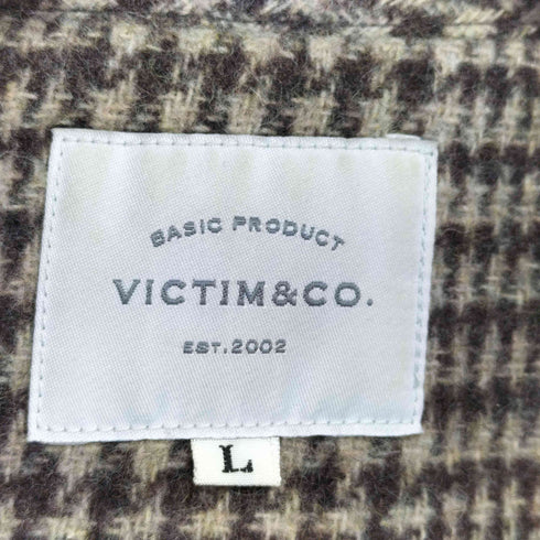 ヴィクティム VICTIM CHECK JACKET メンズ JPN:L