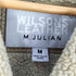 ウィルソン Wilsons Leather リアルレザー ムートンコート メンズ import:M