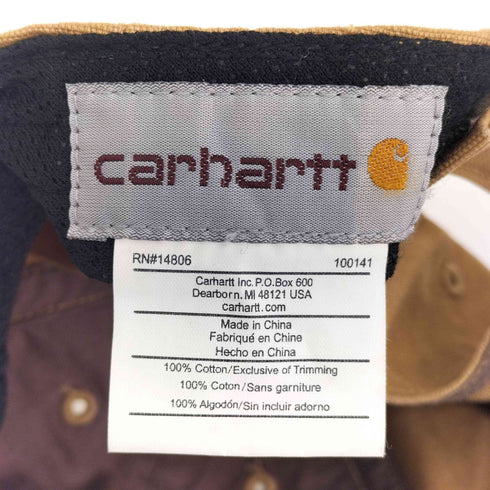 カーハート Carhartt Canvas Cap メンズ
