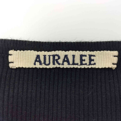 オーラリー AURALEE HIGH GAUGE RIB KNIT SLEEVELESS タンクトップ レディース JPN:1