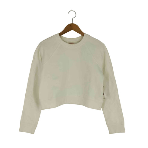 ロンハーマン Ron Herman ORGANIC BY JOHN PATRICK 別注 the beautiful True Cotton Cropped Sweat Pullover クロップド スウェット レディース FREE