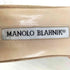 マノロブラニク MANOLO BLAHNIK スウェード ヒール パンプス レディース EUR:37