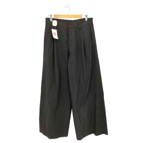 ザラ ZARA ワイドレッグプリーツパンツ メンズ