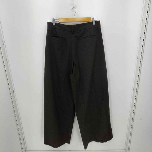 ザラ ZARA ワイドレッグプリーツパンツ メンズ