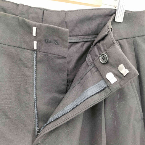 ザラ ZARA ワイドレッグプリーツパンツ メンズ