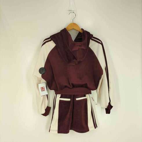 ダーリッチ Darich 25aw プレップスポーティベロアセットアップ レディース FREE