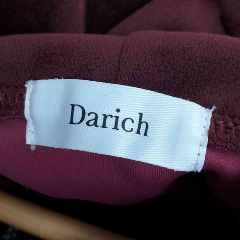 ダーリッチ Darich 25aw プレップスポーティベロアセットアップ レディース FREE