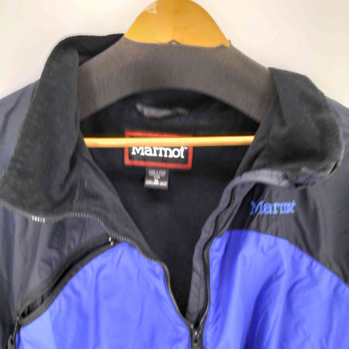 マーモット MARMOT 00s DRI CLIME 裏フリース ナイロンジップアップジャケット メンズ JPN:XL