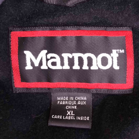 マーモット MARMOT 00s DRI CLIME 裏フリース ナイロンジップアップジャケット メンズ JPN:XL