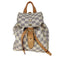 ルイヴィトン LOUIS VUITTON ダミエ・アズール スペロンBB PVCコーティングキャンバス レザー リュックサック バックパック バッグ レディース