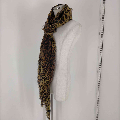 ヒステリックグラマー HYSTERIC GLAMOUR レオパード柄 菱形 大判 ストール レディース