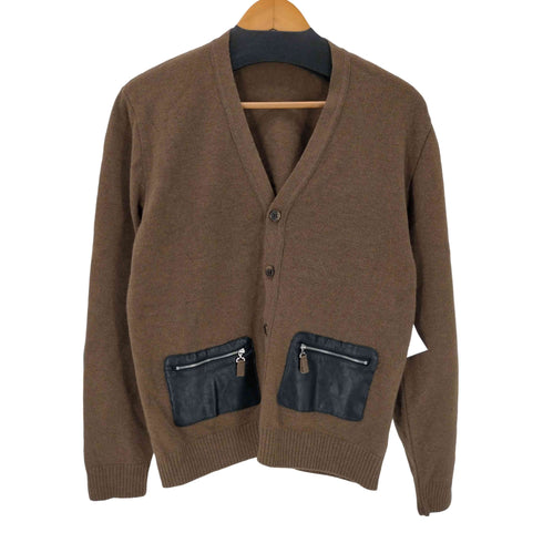 ジィヒステリックトリプルエックス Thee Hysteric XXX エルボー ポケット レザーパッチ 5B カーディガン レディース JPN:M