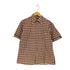 バーバリーブラックレーベル BURBERRY BLACK LABEL ダイヤチェック アーガイル S/Sボタンダウンシャツ メンズ JPN:3