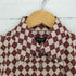バーバリーブラックレーベル BURBERRY BLACK LABEL ダイヤチェック アーガイル S/Sボタンダウンシャツ メンズ JPN:3