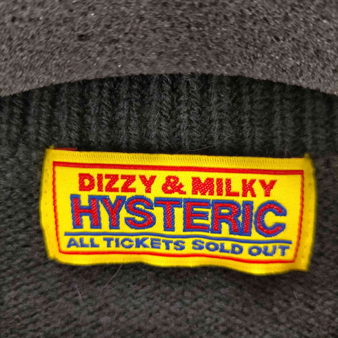 ヒステリック HYSTERIC 21AW SAFETY PIN編込 プルオーバー ニット セーター レディース FREE