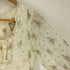 ガニーサックス GUNNE SAX 70-80S 紙タグ 花柄 レース ウール レーヨン ウエストベルト ロングワンピース ゴスロリ レディース 9