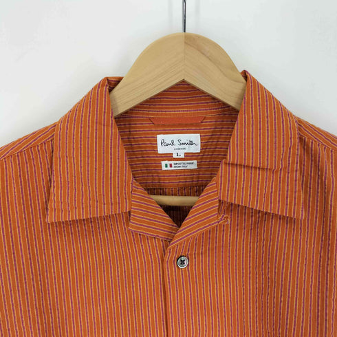 ポールスミスロンドン Paul Smith LONDON S/S総柄オープンカラーシャツ メンズ JPN:L