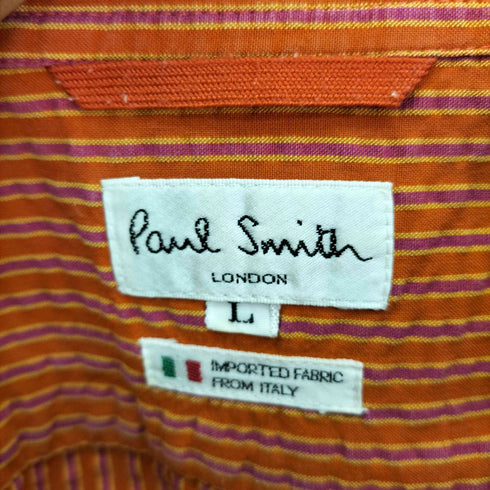ポールスミスロンドン Paul Smith LONDON S/S総柄オープンカラーシャツ メンズ JPN:L