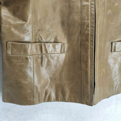 ボールジー BALLSEY cow leather カウレザーシングルライダースジャケット レディース 38