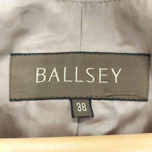 ボールジー BALLSEY cow leather カウレザーシングルライダースジャケット レディース 38