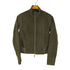 ダーマコレクション DAMA collection ゴートレザー 切り替え ジャケット ダブルジップ レディース JPN:M