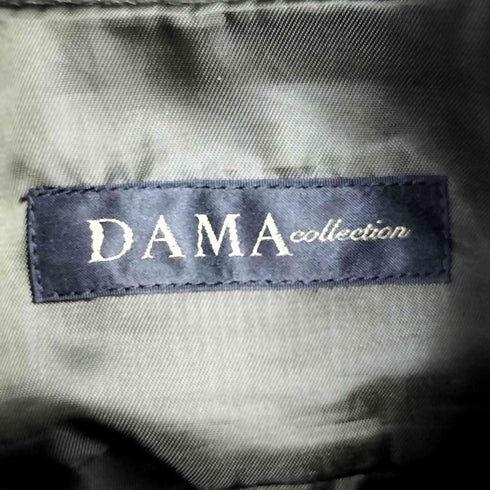 ダーマコレクション DAMA collection ゴートレザー 切り替え ジャケット ダブルジップ レディース JPN:M