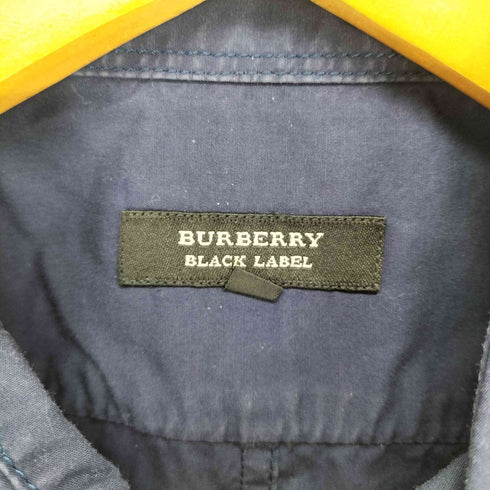 バーバリーブラックレーベル BURBERRY BLACK LABEL S/Sサファリシャツ メンズ JPN:3