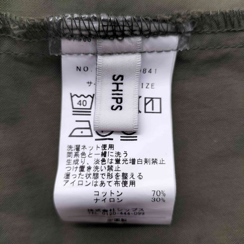 シップス SHIPS 〈洗濯機可能〉ミリタリー ジャケット レディース ONE SIZE
