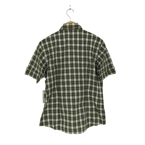 バーバリーブラックレーベル BURBERRY BLACK LABEL S/Sチェックシャツ メンズ JPN:3