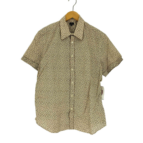 ピーエスポールスミス PS Paul Smith パイピングデザイン 総柄 S/S シャツ メンズ JPN:XL