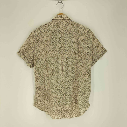 ピーエスポールスミス PS Paul Smith パイピングデザイン 総柄 S/S シャツ メンズ JPN:XL