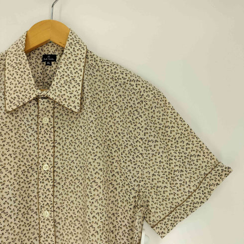 ピーエスポールスミス PS Paul Smith パイピングデザイン 総柄 S/S シャツ メンズ JPN:XL