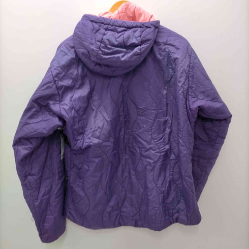 ワイルドシングス WILD THINGS 90S OLD USA製 中綿 リバーシブル キルティング ナイロン ブルゾン ジャケット PRIMALOFT プリマロフト メンズ