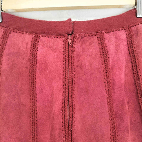 pig leather ピッグスエードスカート レディース