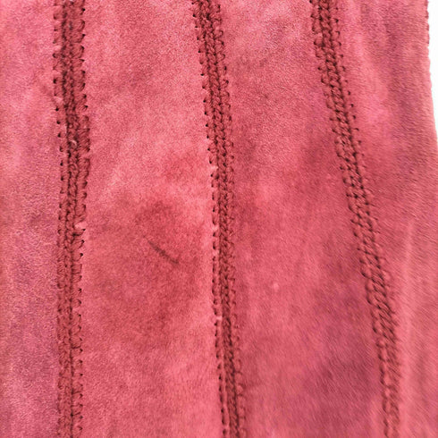 pig leather ピッグスエードスカート レディース