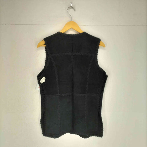MITSOPOL pig leather ピッグスエードデザインベスト メンズ