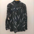 ザラ ZARA 総柄 ペイント L/S レーヨン 100% シャツ メンズ import:L