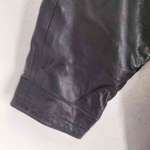 LEGNA real leather リアルレザーダブルハーフコート レディース
