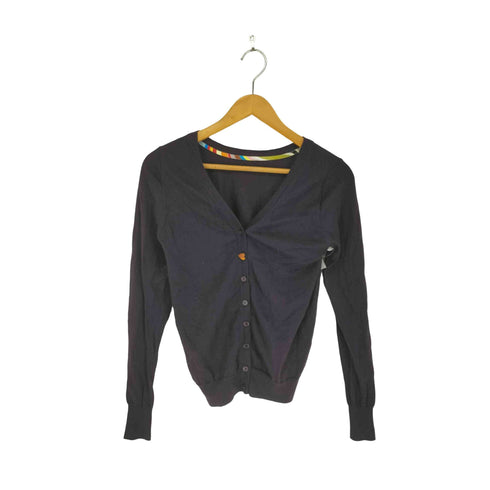 ポールスミスブラックレーベル Paul Smith BLACK LABEL ハートボタン カーディガン レディース M