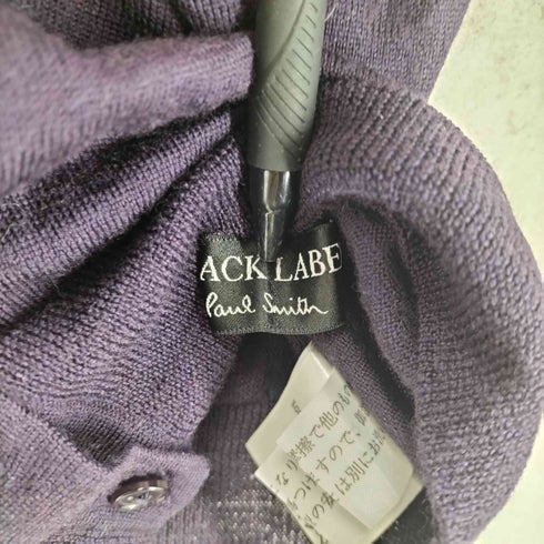 ポールスミスブラックレーベル Paul Smith BLACK LABEL ハートボタン カーディガン レディース M