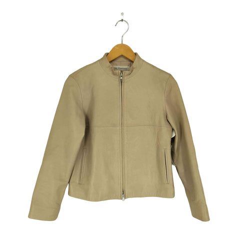 Lui Chantant lamb leather ラムレザーダブルジップシングルライダースジャケット レディース 38