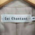 Lui Chantant lamb leather ラムレザーダブルジップシングルライダースジャケット レディース 38