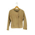 luxluft lamb leather ラムレザー比翼シングルライダースジャケット レディース 38