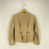 luxluft lamb leather ラムレザー比翼シングルライダースジャケット レディース 38