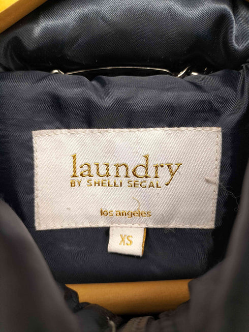 LAUNDRY by Shelli Segal フェイクファー ロングダウンコート レディース XS