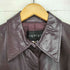 インディヴィ INDIVI pig leather ピッグレザー比翼ステンカラーコート レディース 38
