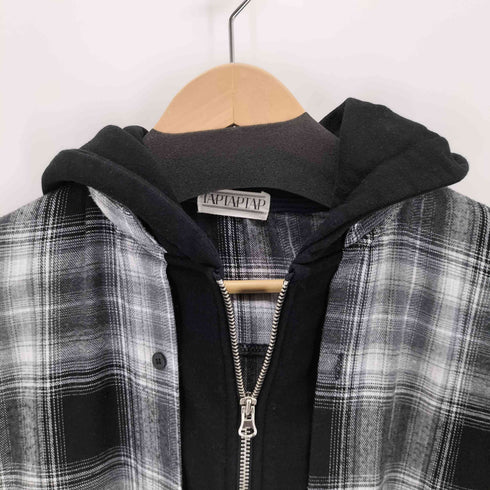 TAPTAPTAP リメイクデザインL/S チェックシャツ メンズ