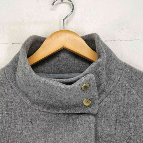アバハウスドゥヴィネット abahouse devinette ショート丈スタンドカラーウールコート レディース FR:38