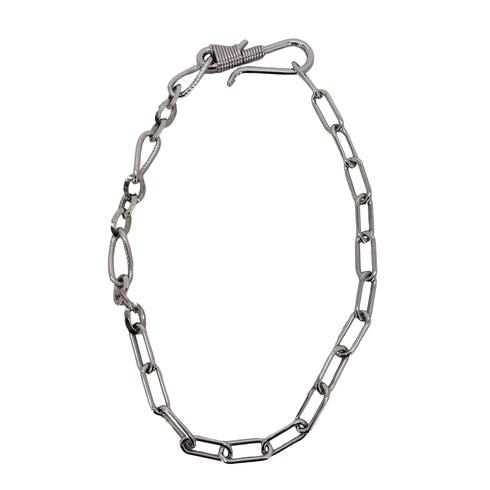 デザインチェーンネックレス メンズ